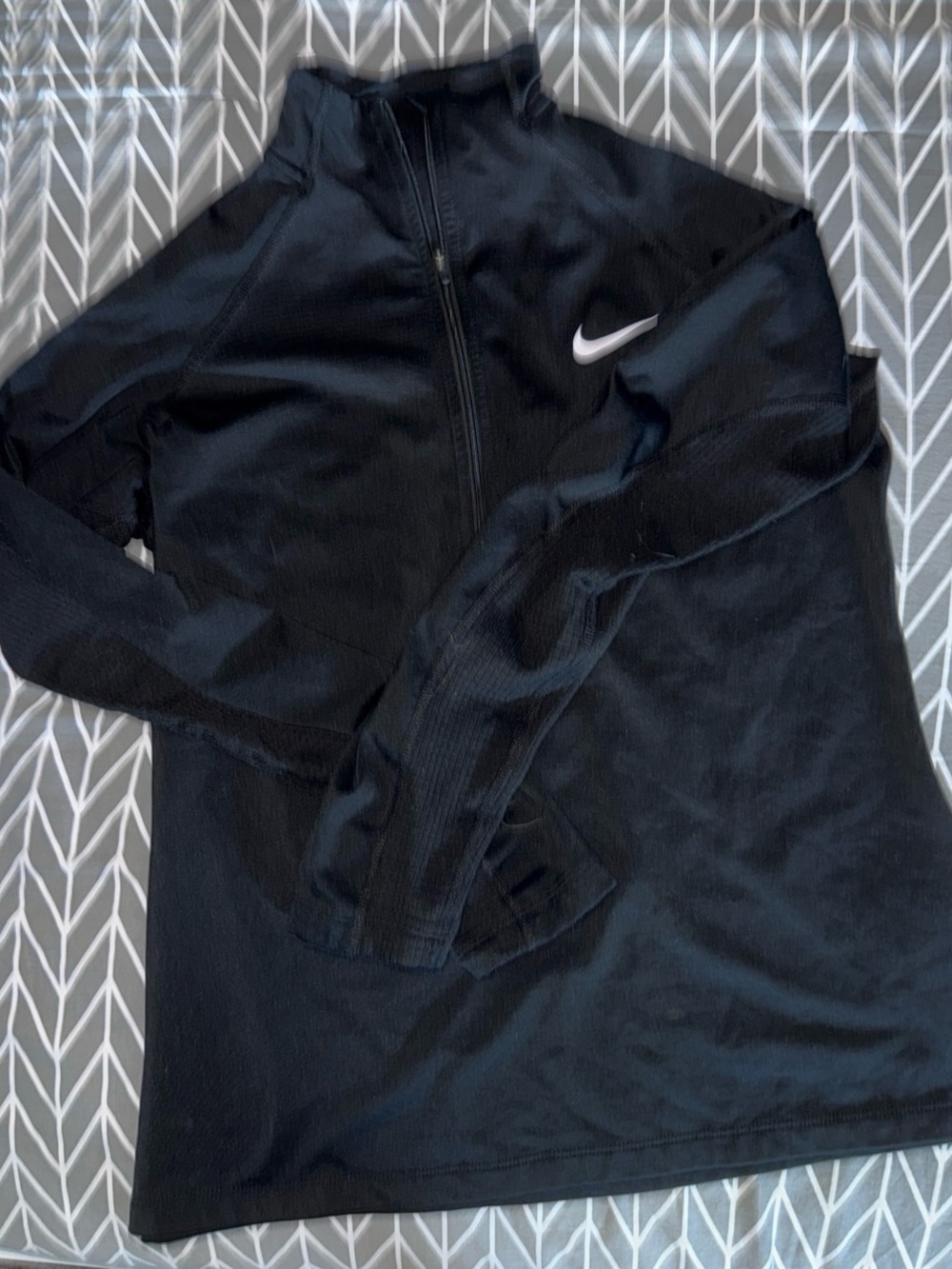 Nike Black Half-Zip